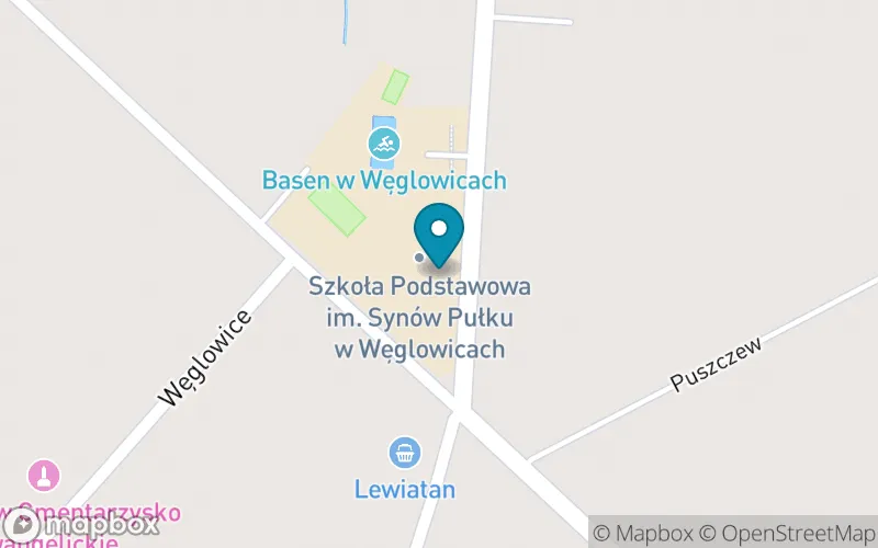 Lokalizacja: Szkoła Podstawowa im. Synów Pułku w Węglowicach