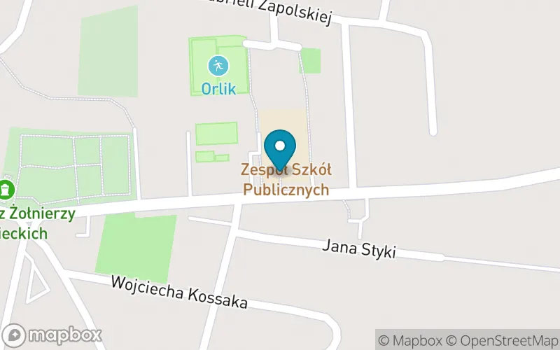 Lokalizacja: Szkoła Podstawowa im. Piastów Śląskich w Wiązowie