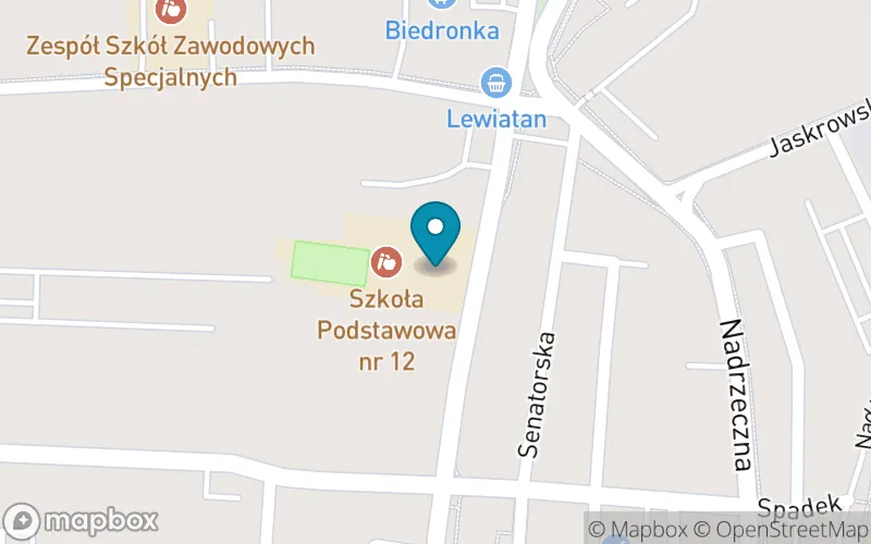 Lokalizacja: Szkoła Podstawowa nr 12 im. Bolesława Chrobrego