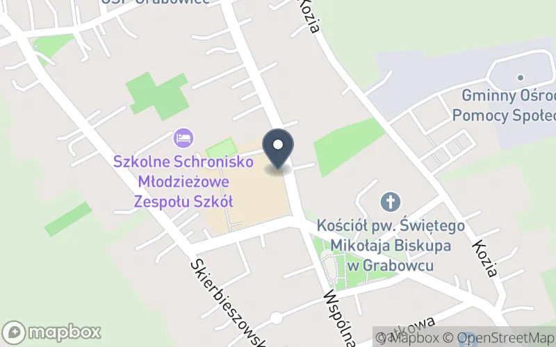 Lokalizacja: Zespół Szkół im. Henryka Sienkiewicza w Grabowcu
