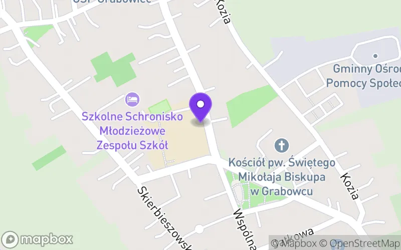 Lokalizacja: Liceum Ogólnokształcące Zespołu Szkół im. Henryka Sienkiewicza w Grabowcu