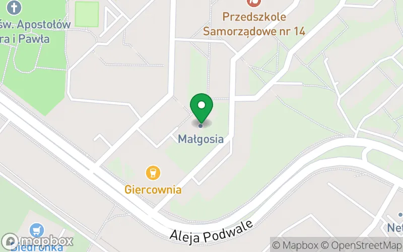 Lokalizacja: Przedszkole Niepubliczne "Małgosia" z Oddziałem Integracyjnym