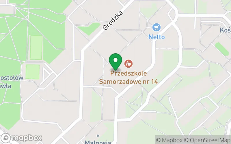 Lokalizacja: Przedszkole Samorządowe nr 14 w Wałbrzychu