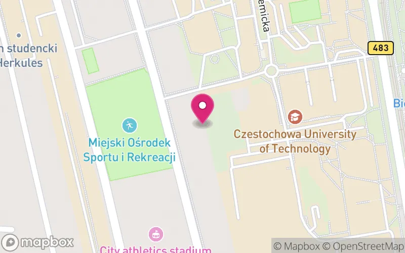 Lokalizacja: Politechnika Częstochowska