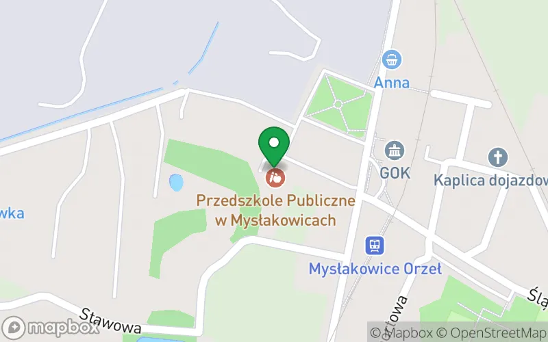 Lokalizacja: Przedszkole Publiczne w Mysłakowicach