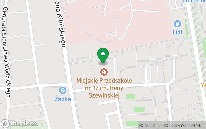Lokalizacja: Miejskie Przedszkole nr 12 im. Ireny Szewińskiej