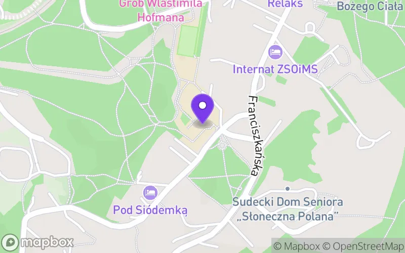 Lokalizacja: Liceum Ogólnokształcące z Oddziałami Mistrzostwa Sportowego im. J. I. Sztaudyngera