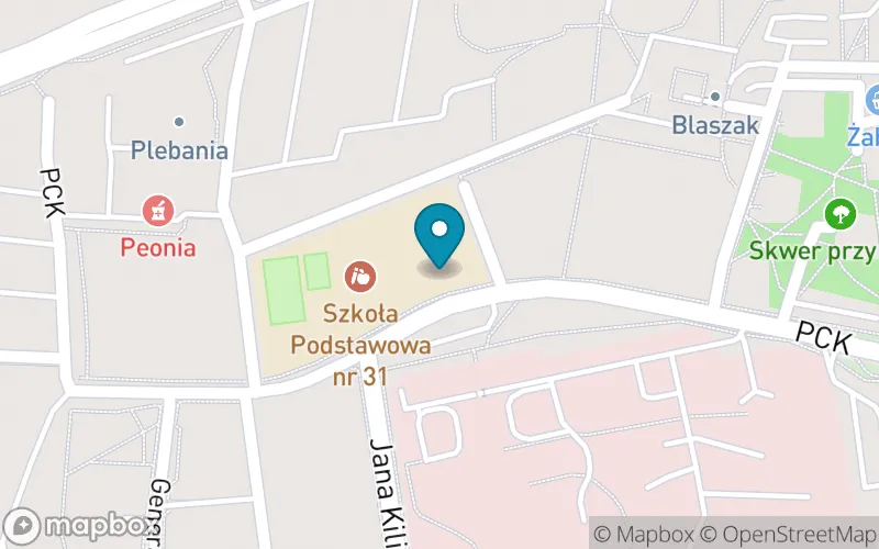 Lokalizacja: Szkoła Podstawowa nr 31 im. Orła Białego