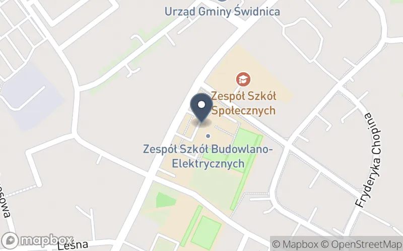 Lokalizacja: Zespół Szkół Budowlano-Elektrycznych im. Jana III Sobieskiego w Świdnicy