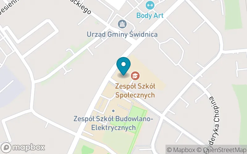 Lokalizacja: Społeczna Szkoła Podstawowa w Świdnicy