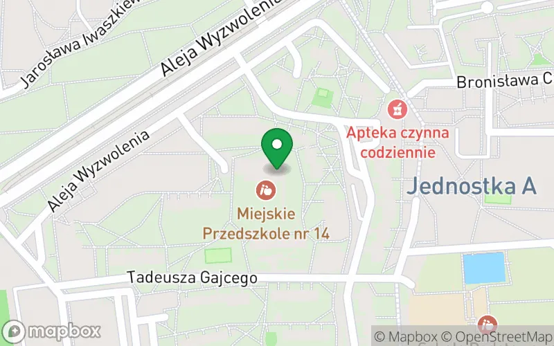 Lokalizacja: Miejskie Przedszkole nr 14