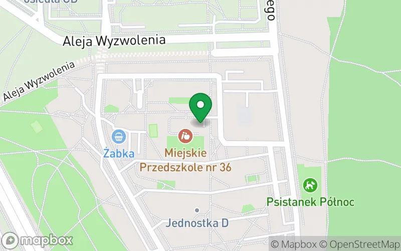Lokalizacja: Miejskie Przedszkole nr 36
