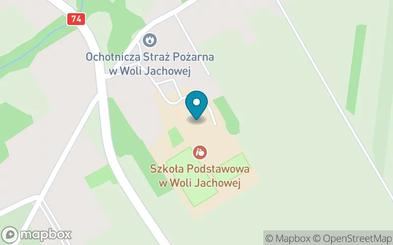 Lokalizacja: Szkoła Podstawowa im. Gen. Władysława Sikorskiego w Woli Jachowej