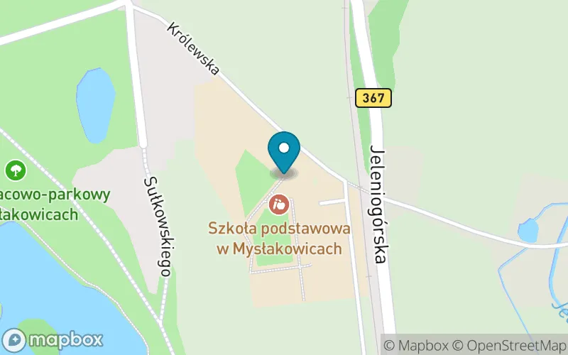 Lokalizacja: Szkoła Podstawowa w Mysłakowicach