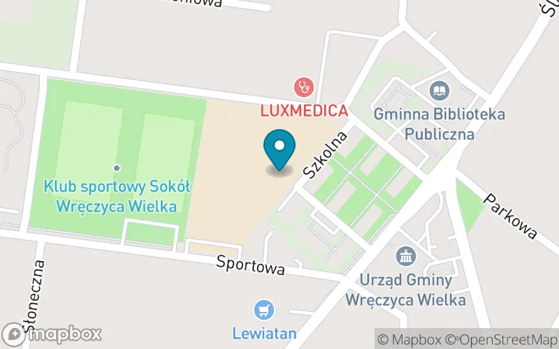 Lokalizacja: Szkoła Podstawowa im. A. Mickiewicza we Wręczycy Wielkiej