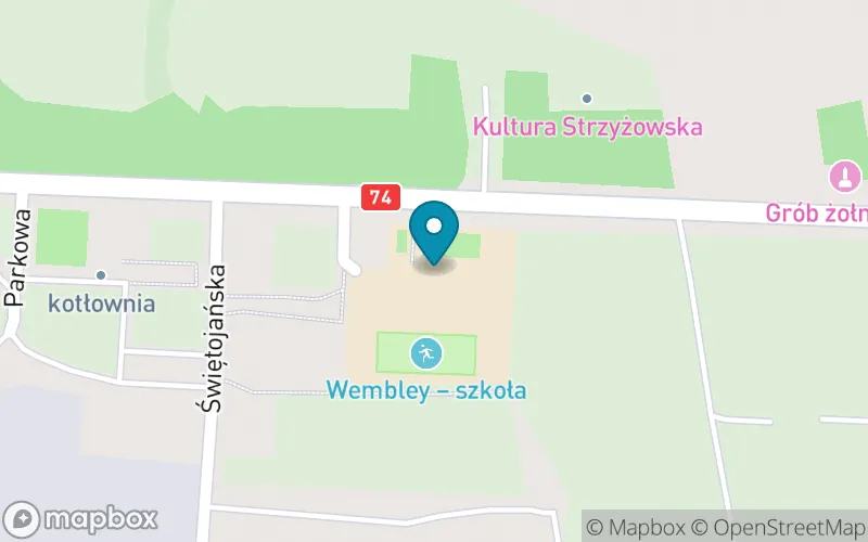 Lokalizacja: Szkoła Podstawowa w Strzyżowie