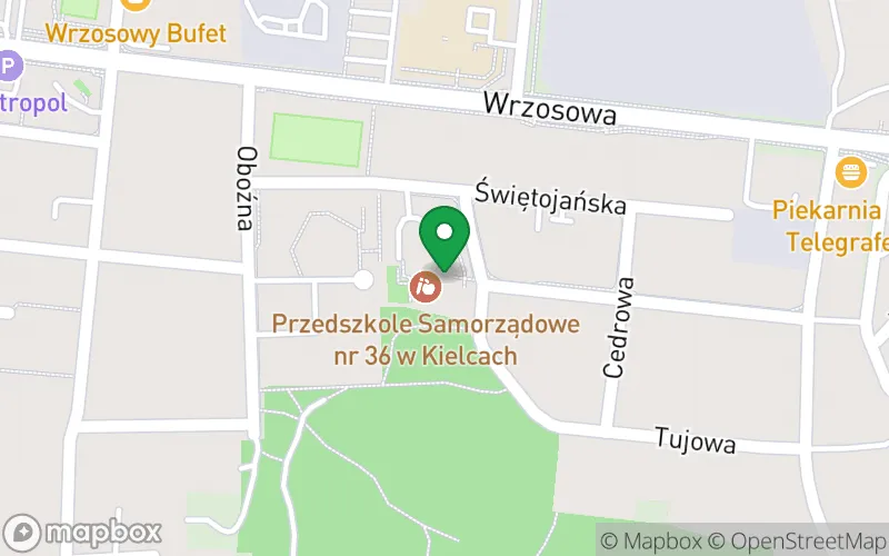 Lokalizacja: Przedszkole Samorządowe nr 36 w Kielcach
