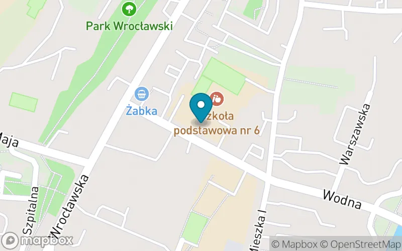 Lokalizacja: Szkoła Podstawowa nr 6 im. Tysiąclecia Państwa Polskiego w Świdnicy