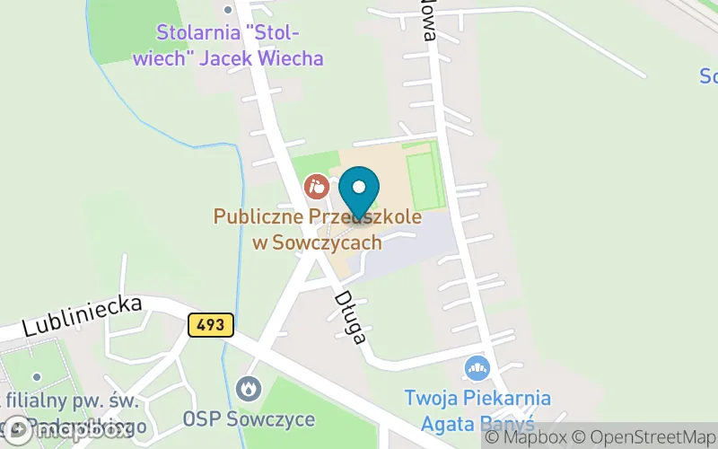 Lokalizacja: Publiczna Szkoła Podstawowa im. Janusza Korczaka w Sowczycach