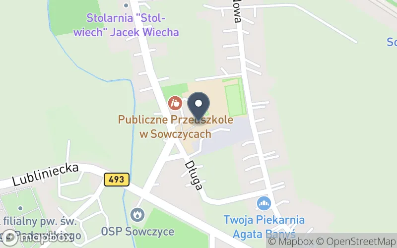 Lokalizacja: Zespół Szkolno - Przedszkolny w Sowczycach