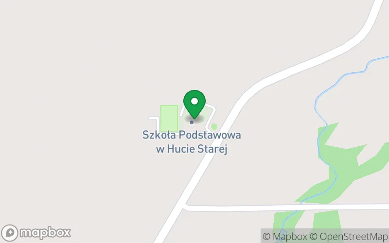Lokalizacja: Punkt Przedszkolny w Zespole Placówek Oświatowych w Hucie Starej