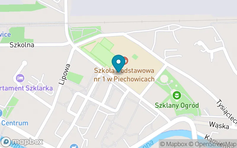 Lokalizacja: Szkoła Podstawowa nr 1 w Piechowicach