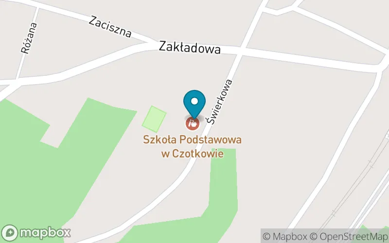 Lokalizacja: Szkoła Podstawowa im. Jana Pawła II w Czostkowie