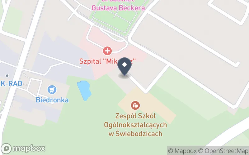 Lokalizacja: Zespół Szkół Ogólnokształcących w Świebodzicach