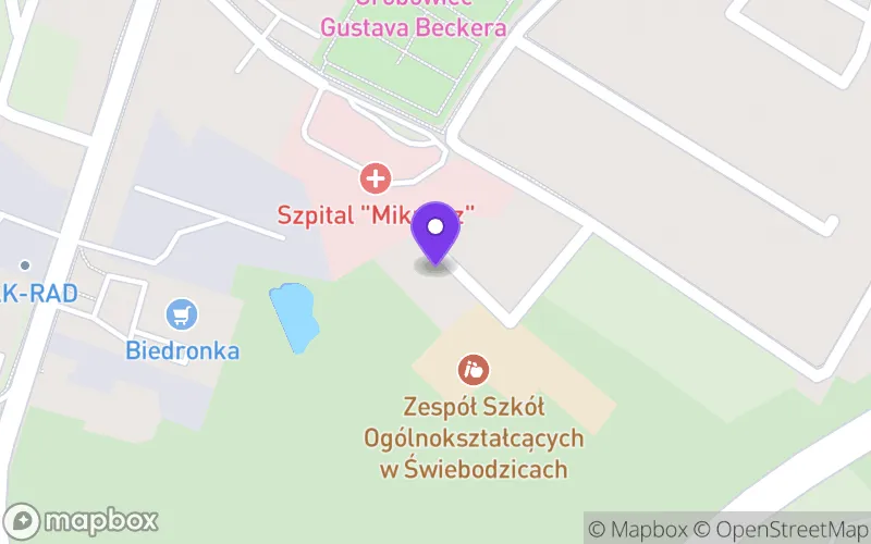 Lokalizacja: Liceum Ogólnokształcące im. Marii Konopnickiej w Świebodzicach