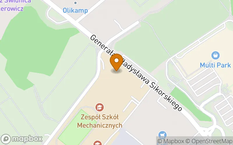 Lokalizacja: Szkoła Policealna nr 6 w Świdnicy