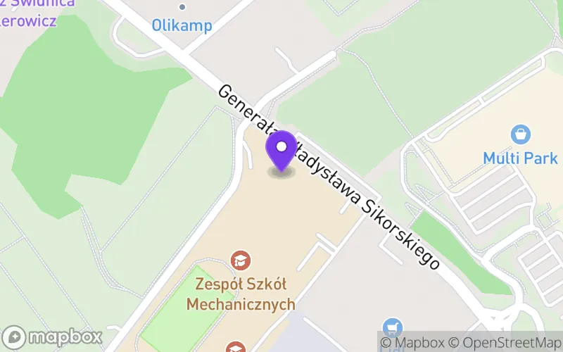 Lokalizacja: Technikum nr 6 w Świdnicy