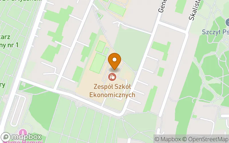 Lokalizacja: Szkoła Policealna nr 8 w Kielcach