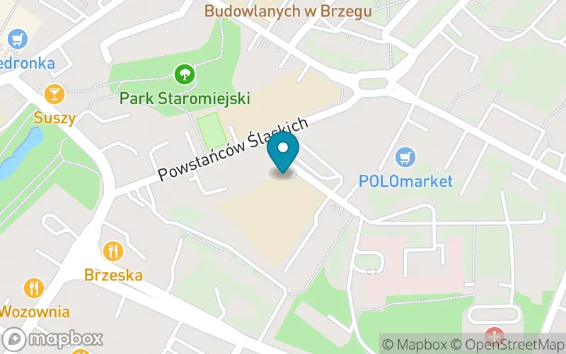 Lokalizacja: Szkoła Specjalna Przysposabiająca do Pracy w Brzegu