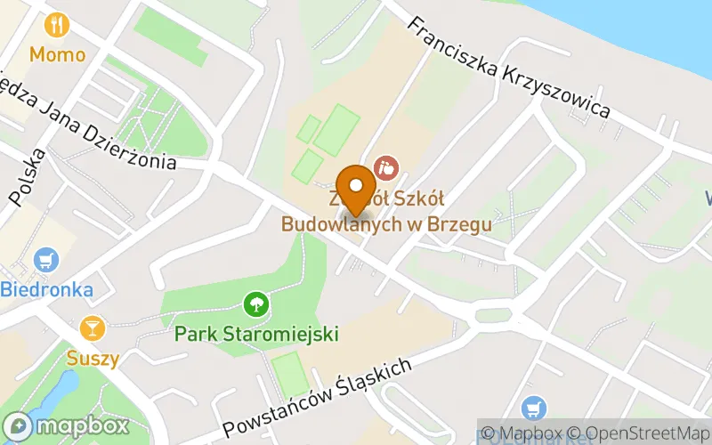 Lokalizacja: Szkoła Policealna nr 3 Zaoczna w Brzegu