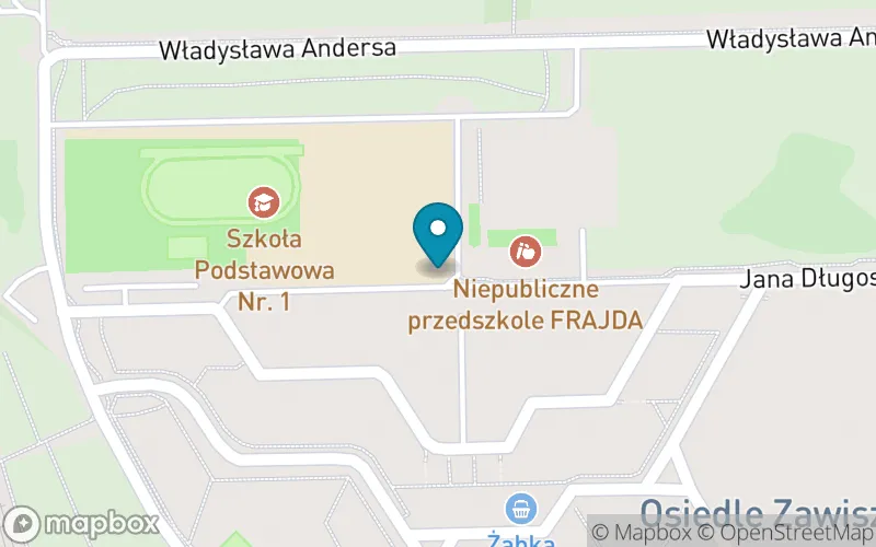 Lokalizacja: Szkoła Podstawowa nr 1 z Oddziałami Integracyjnymi im. Tadeusza Kościuszki w Świdnicy