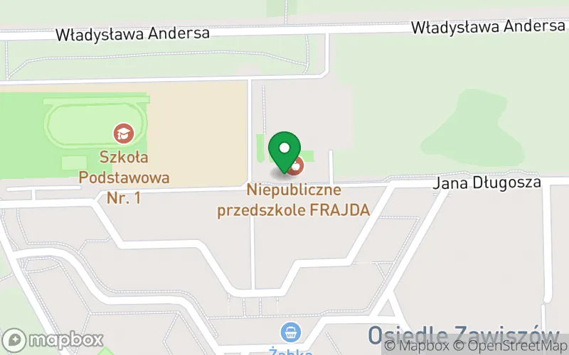 Lokalizacja: Niepubliczne Przedszkole "Frajda"