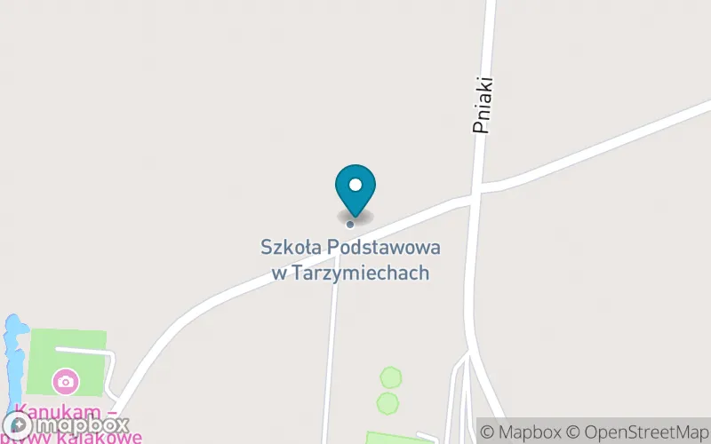 Lokalizacja: Szkoła Podstawowa w Tarzymiechach