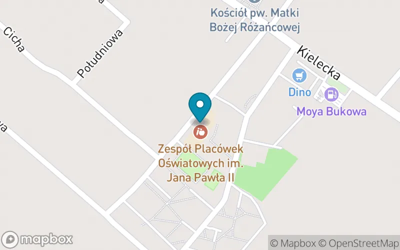 Lokalizacja: Szkoła Podstawowa w Bukowie