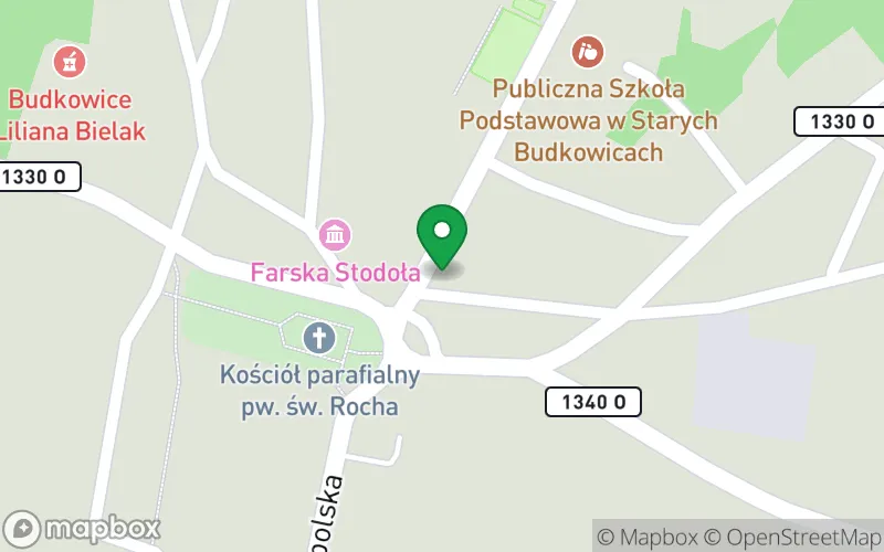 Lokalizacja: Przedszkole Publiczne w Starych Budkowicach