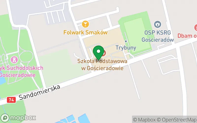 Lokalizacja: Publiczne Przedszkole w Gościeradowie