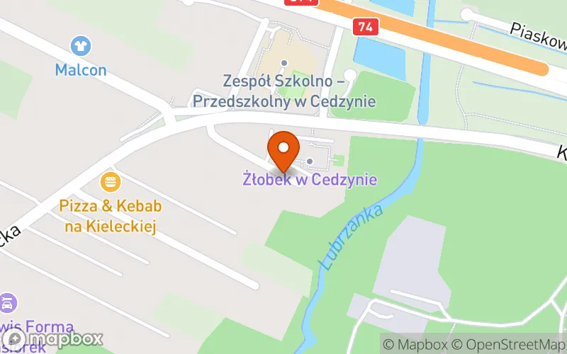 Lokalizacja: Żłobek Gminny w Cedzynie