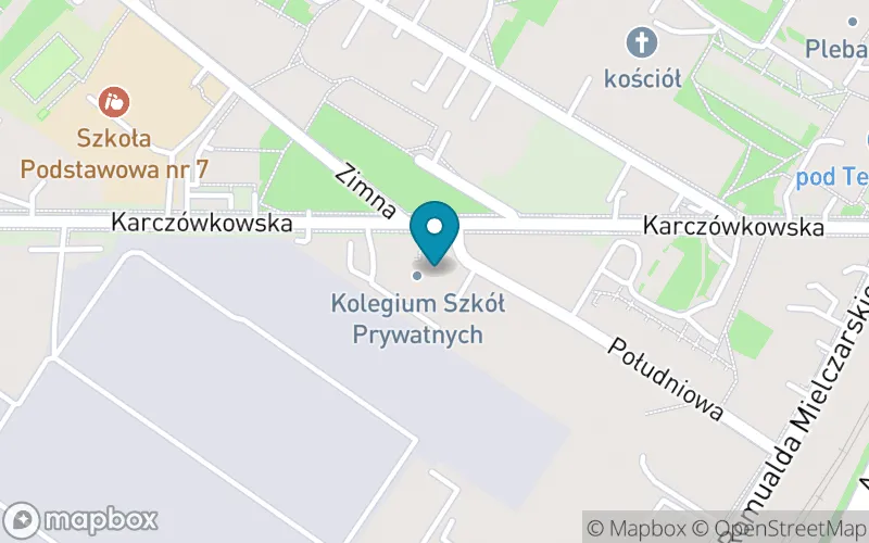 Lokalizacja: Pierwsza Dwujęzyczna Szkoła Podstawowa w Kielcach