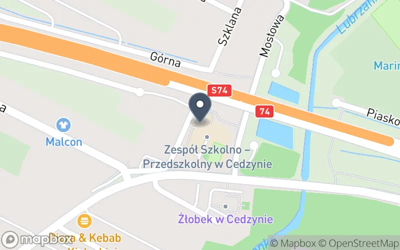 Lokalizacja: Zespół Szkolno-Przedszkolny w Cedzynie