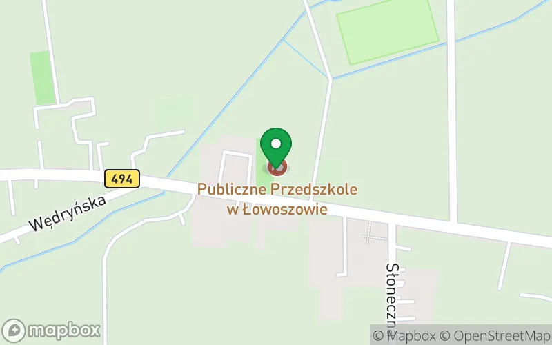 Lokalizacja: Publiczne Przedszkole w Łowoszowie