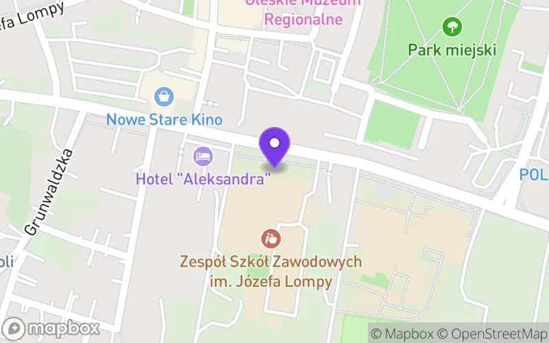 Lokalizacja: Branżowa Szkoła II Stopnia w Oleśnie
