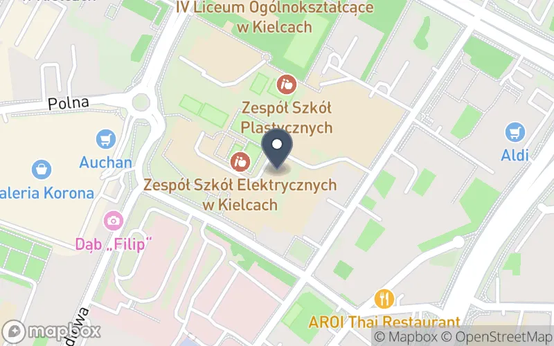 Lokalizacja: Zespół Szkół Elektrycznych w Kielcach