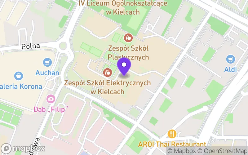 Lokalizacja: Technikum nr 4 im. Ryszarda Kaczorowskiego w Kielcach