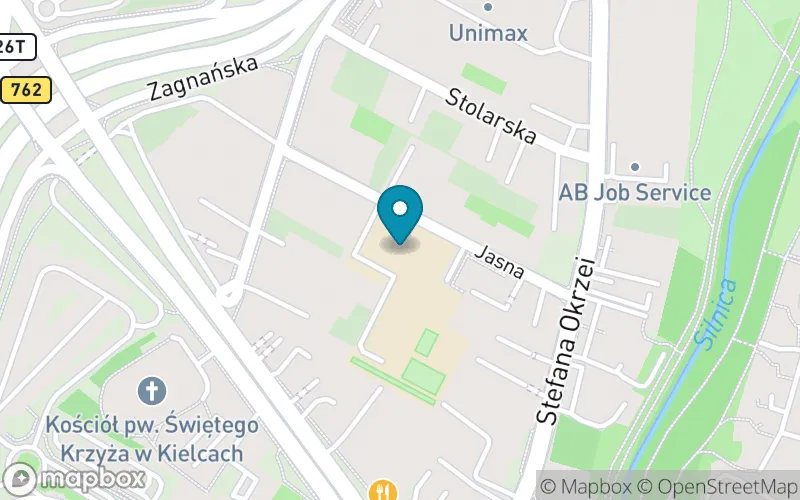 Lokalizacja: Szkoła Podstawowa Integracyjna nr 11 im. Bohaterów Warszawy w Kielcach