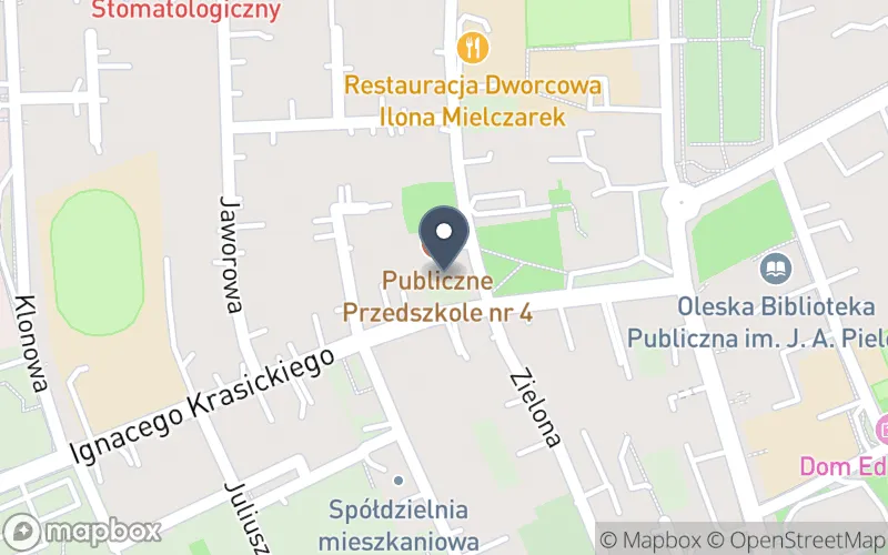 Lokalizacja: Zespół Przedszkoli nr 1 w Oleśnie