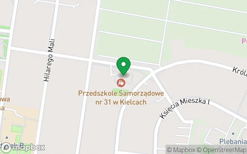Lokalizacja: Przedszkole Samorządowe nr 31 w Kielcach